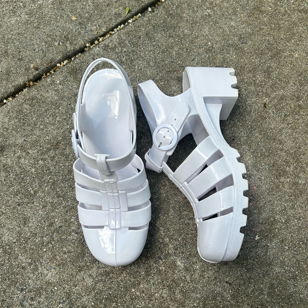 American Apparel Jelly Sandals